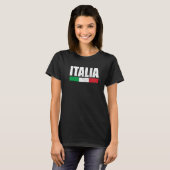 T-shirt Drapeau italien Vintage Italie (Devant entier)
