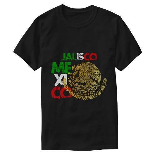 T-shirt Drapeau Jalisco Mexique