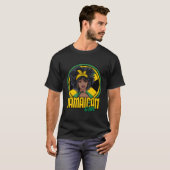 T-shirt Drapeau jamaïcain (Devant entier)