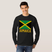 T-shirt drapeau jamaïcain (Devant entier)