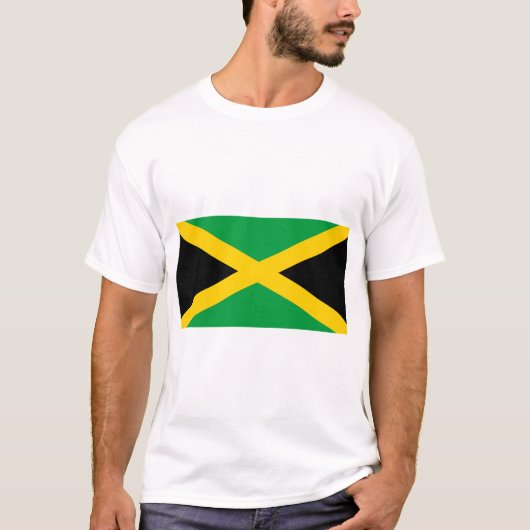 T-shirt Drapeau jamaïcain (Devant)