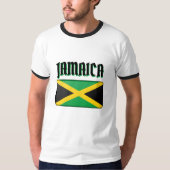 T-SHIRT DRAPEAU JAMAÏCAIN (Devant)