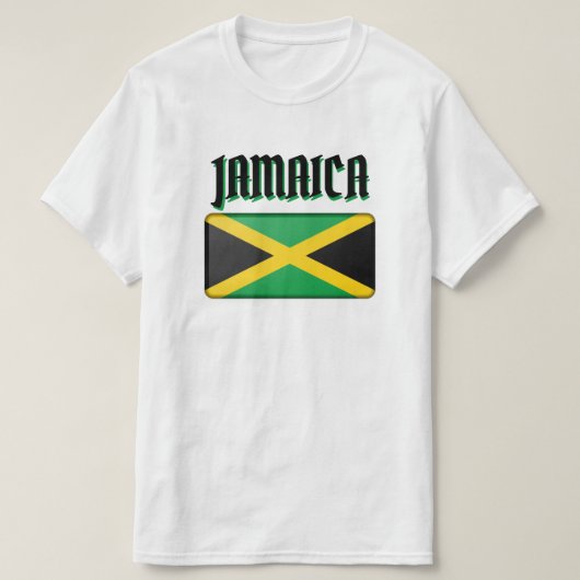 T-SHIRT DRAPEAU JAMAÏCAIN (Design devant)