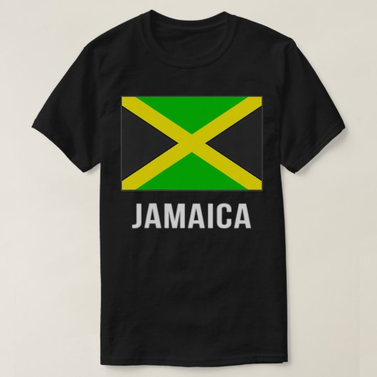 T-shirt Drapeau jamaïcain (Design devant)
