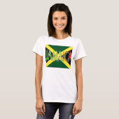 T-shirt Drapeau jamaïcain (Devant entier)