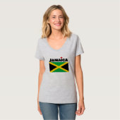 T-shirt Drapeau jamaïcain (Devant entier)