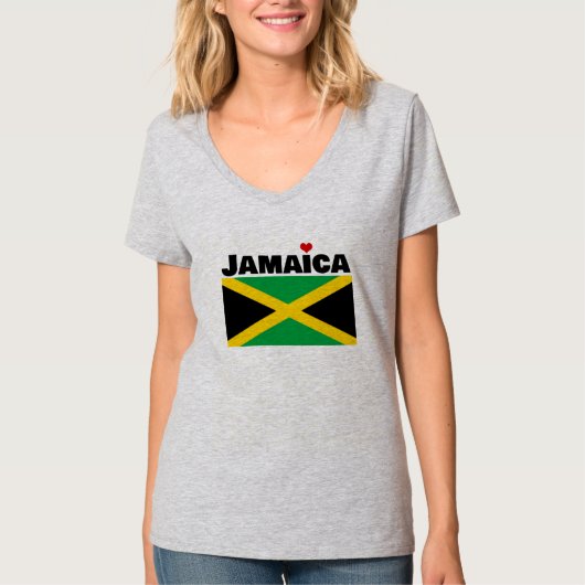 T-shirt Drapeau jamaïcain (Devant)