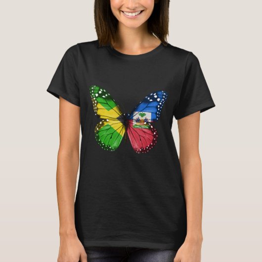 T-shirt Drapeau jamaïcain (Devant)