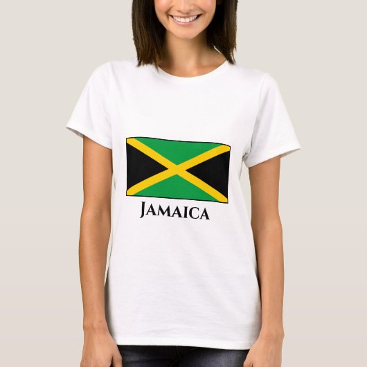 T-shirt Drapeau jamaïcain (Devant)
