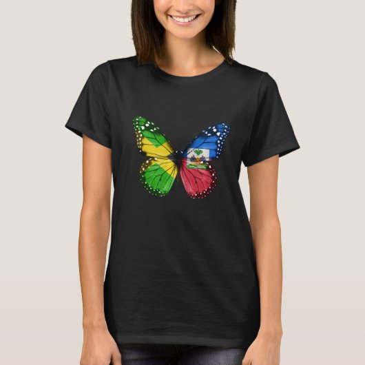 T-shirt Drapeau jamaïcain (Devant)