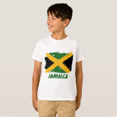 T-shirt Drapeau jamaïcain (Devant entier)