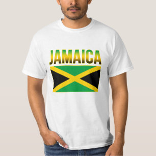 T-shirt Drapeau Jamaïcain De La Fierté