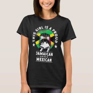 T-shirt Drapeau Jamaïcain Fierté de Citoyenne Femme Fille