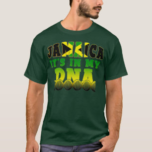 T-shirt Drapeau jamaïcain Jamaïque C'est dans mon ADN Homm