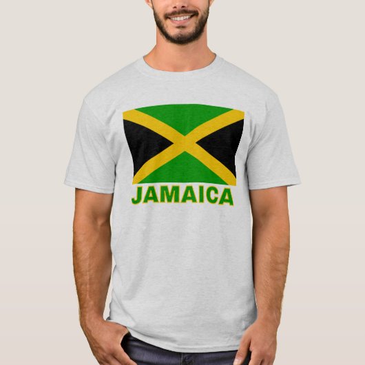 T-shirt Drapeau Jamaïque (Devant)