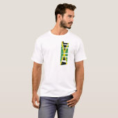 T-shirt Drapeau Jamaïque (Devant entier)