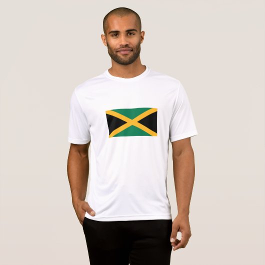 T-shirt Drapeau Jamaïque (Devant entier)