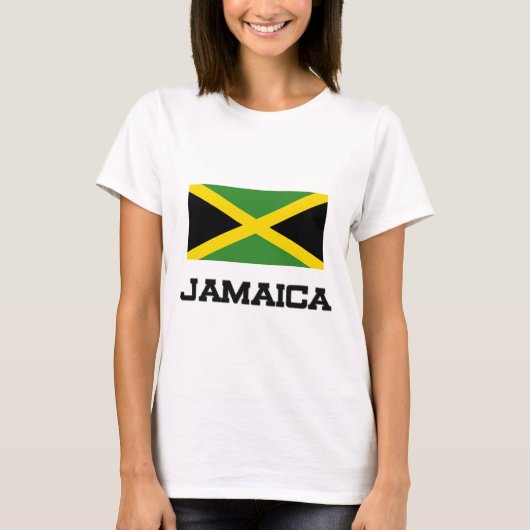 T-shirt Drapeau Jamaïque (Devant)