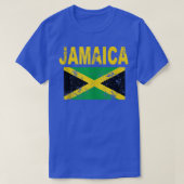 T-shirt Drapeau Jamaïque Cool Drapeaux jamaïcains Hommes F (Design devant)