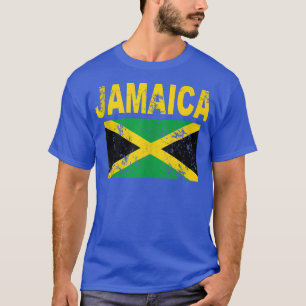 T-shirt Drapeau Jamaïque Cool Drapeaux jamaïcains Hommes F