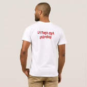 T-shirt Drapeau Jambon (Dos entier)