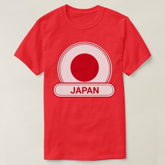 T-shirt Drapeau Japon (Design devant)