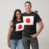 T-shirt Drapeau japonais (Unisexe)
