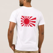 T-shirt Drapeau japonais de marine (Dos)