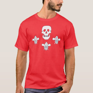 T-SHIRT DRAPEAU JOLLY ROGER ET TROIS LIEUX