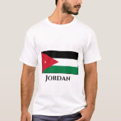 T-shirt Drapeau Jordanie (Devant)