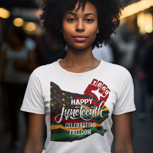 Drapeau JUNETEENTH 1865 Célébrant la Liberté