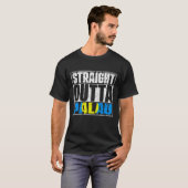 T-shirt Drapeau juste à côté de Palau (Devant entier)