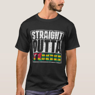 T-shirt Drapeau Juste À Côté Du Togo