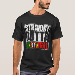 T-shirt Drapeau Juste En-Dehors Du Portugal