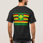 T-shirt Drapeau Kanaka Maoli (Dos)