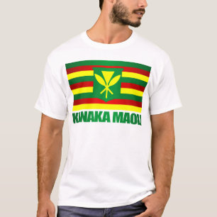 T-shirt Drapeau Kanaka Maoli