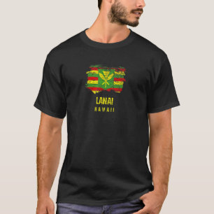 T-shirt Drapeau Kanaka Maoli Drapeau autochtone hawaïen La