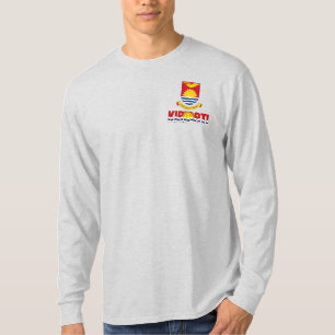 T-shirt Drapeau Kiribati et armoiries patriotique