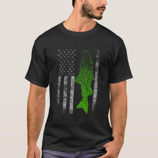 T-shirt Drapeau Kokanee Pêche Kokanee