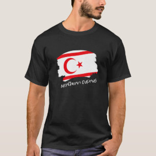 T-shirt Drapeau Kuzey Kibris Nord de Chypre 1