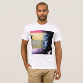 T-shirt Drapeau Kwame Nkrumah du Ghana (Devant entier)