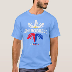 T-shirt Drapeau Leni Robredo 2022 Philippine Kakampink Len