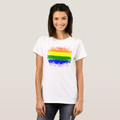 T-shirt Drapeau LGBT (Devant entier)