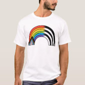 T-shirt Drapeau LGBT Ally Drapeau Progrès Fierté Drapeau D (Devant)