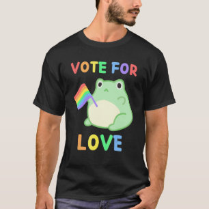 T-shirt Drapeau LGBT Bi Pride fière Gay Lesbienne Grenouil