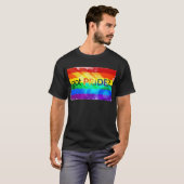 T-shirt Drapeau LGBT Fierté (Devant entier)
