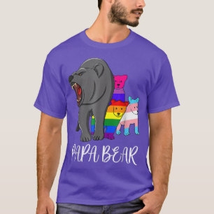 T-shirt Drapeau LGBT Ourson Gay Pride Mois Transgenre
