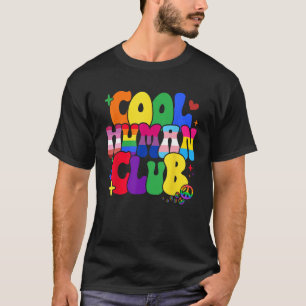 T-shirt Drapeau LGBT Pride Cool Human Club Transgender Les