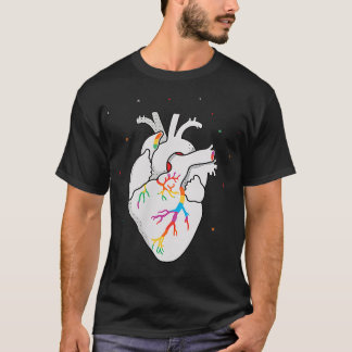 T-shirt Drapeau LGBT T Heartbeat Gay Lesbian Resist Hommes