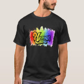 T-shirt Drapeau Lgbtq Humain Fier Ally Égalité Arc-en-ciel (Devant)